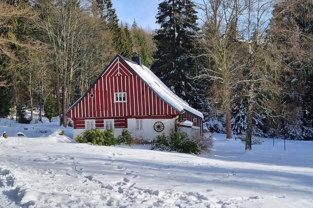 Enjoyharrachov - Atraktivni Slunne Studio Certovka V Centru Harrachova S Garazovym Parkovanim, Wifi-Wlan, Sat, Herni Konzoli, Netflix Zdarma A Nejkrasnejsim Vyhledem Na Certovu Horu S Arealem Skokanskych Mustku A Sjezdovku Zewnętrze zdjęcie